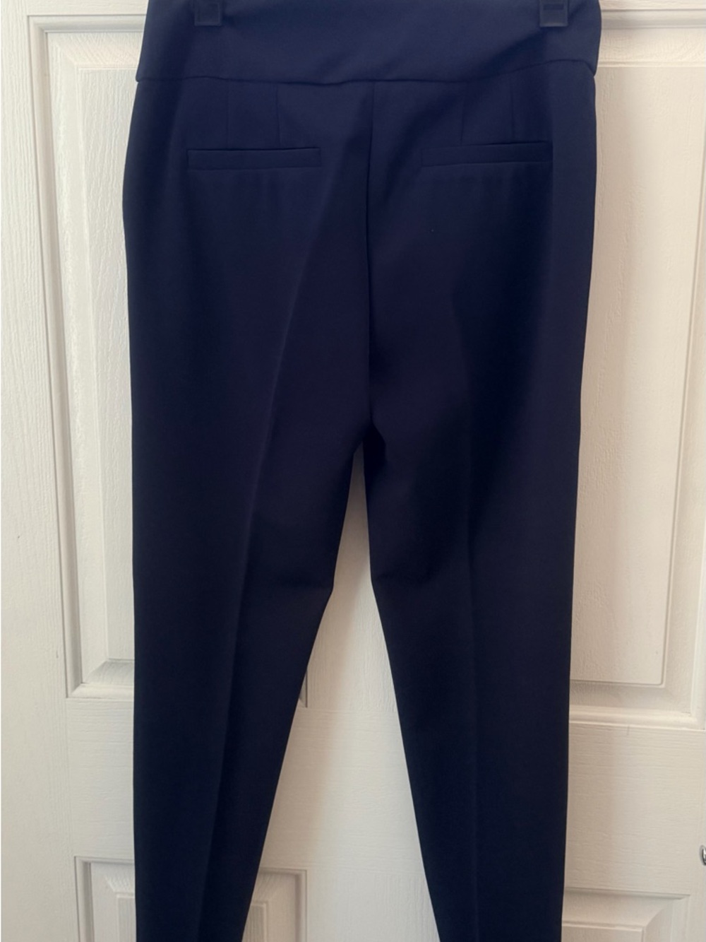Soho Navy Pull-On Slim Trousers - Picture 6 of 7